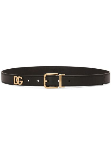 DOLCE & GABBANA - Leather Belt - Dolce & Gabbana - Modalova