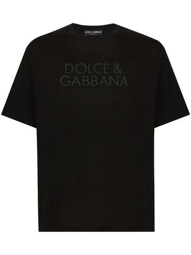 Logo Cotton T-shirt - Dolce & Gabbana - Modalova