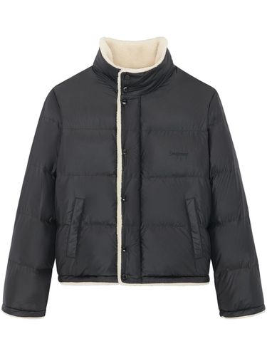 Nylon Shearling Down Jacket - Saint Laurent - Modalova