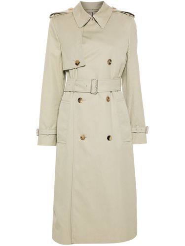 Cotton Blend Long Trench Coat - Burberry - Modalova