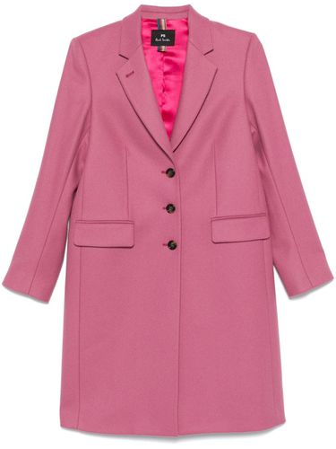 Wool Blend Single-breasted Coat - PS Paul Smith - Modalova