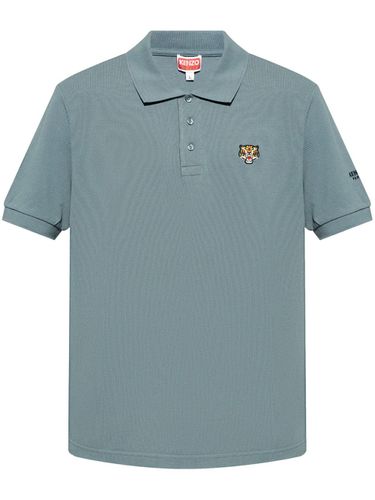 Lucky Tiger Organic Cotton Polo Shirt - Kenzo - Modalova