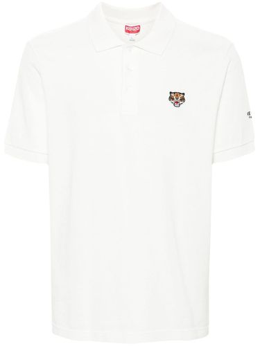 Lucky Tiger Organic Cotton Polo Shirt - Kenzo - Modalova