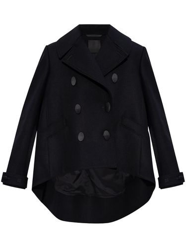 GIVENCHY - Wool Cropped Caban Coat - Givenchy - Modalova