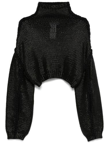 SPORTMAX - Cropped Cotton Sweater - Sportmax - Modalova