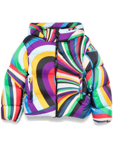 PUCCI - Printed Nylon Down Jacket - Pucci - Modalova