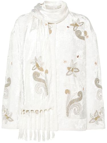 Velvet Embroidered Jacket - Forte Forte - Modalova