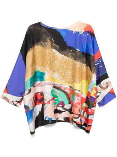 Printed Silk Blouse - Daniela Gregis - Modalova