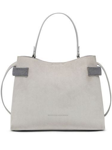 Suede Essence Handbag - Brunello Cucinelli - Modalova