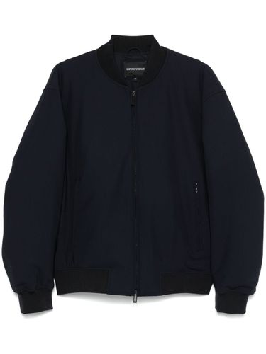 Nylon Bomber Jacket - Emporio Armani - Modalova