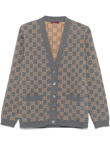 GUCCI - Gg Wool Cardigan - Gucci - Modalova