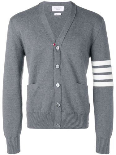 THOM BROWNE - Rwb Cotton Cardigan - Thom Browne - Modalova