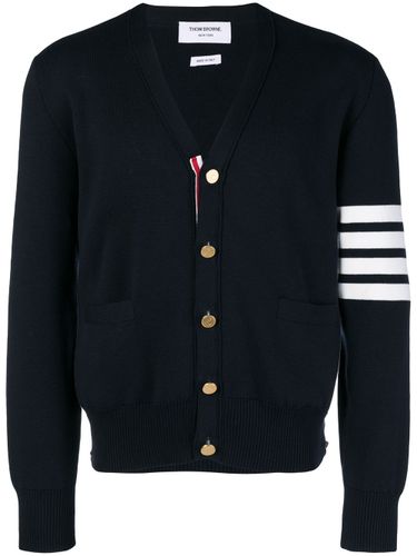 THOM BROWNE - Rwb Cotton Cardigan - Thom Browne - Modalova