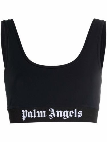 Classic Logo Sport Bra - Palm Angels - Modalova