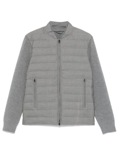 Wool Blend Single-breasted Jacket - Emporio Armani - Modalova