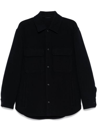 EMPORIO ARMANI - Wool Overshirt - Emporio Armani - Modalova