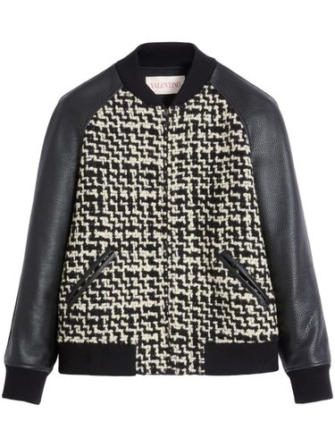 Chez Tweed Bomber Jacket - Valentino - Modalova