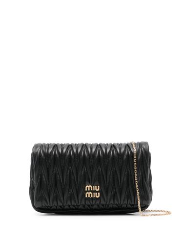 Matelassé Leather Mini Bag - Miu Miu - Modalova