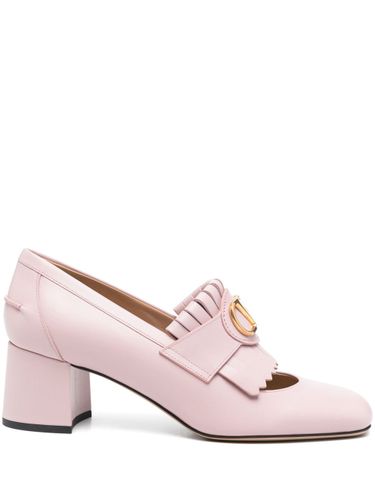 Vlogo Signautre Leather Loafers - Valentino Garavani - Modalova