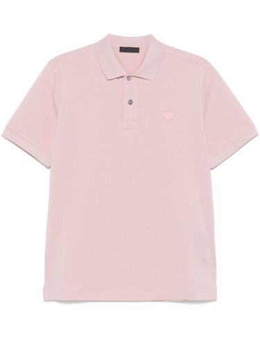 PRADA - Logo Piquet Polo Shirt - Prada - Modalova