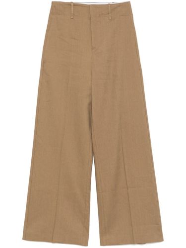 ALYSI - Linen Blend Trousers - Alysi - Modalova