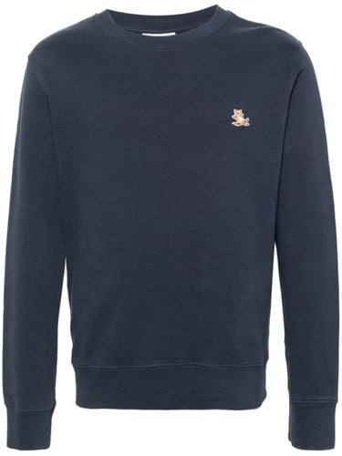 Chillax Patch Cotton Sweatshirt - Maison Kitsune' - Modalova