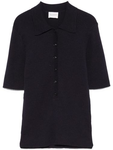 CLOSED - Cotton Knitted Polo Shirt - Closed - Modalova