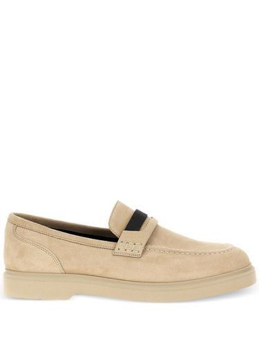 Leather Loafers - Brunello Cucinelli - Modalova