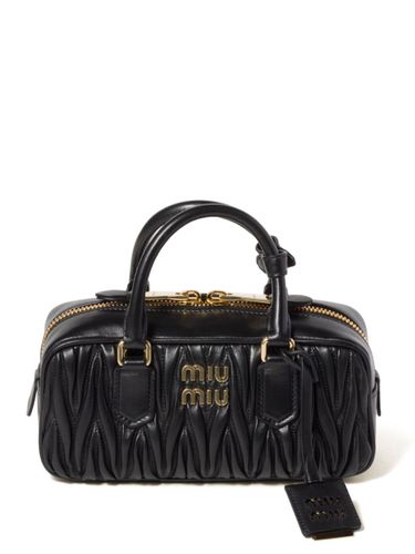 Arcadie Matelassé Leather Handbag - Miu Miu - Modalova