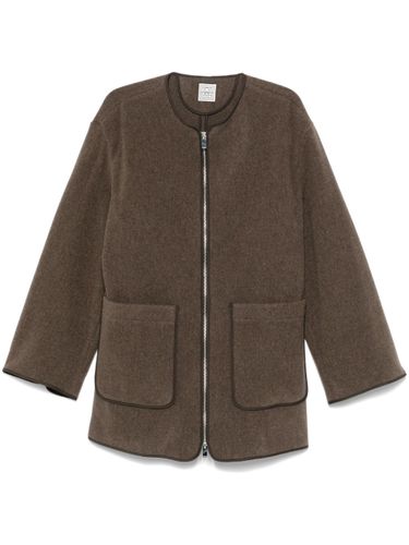 TOTEME - Wool Zipped Jacket - Toteme - Modalova