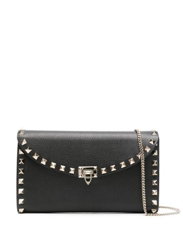 Leather Rockstud Mini Bag With Strap - Valentino Garavani - Modalova