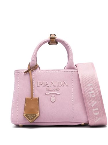 PRADA - Leather Shopping Bag - Prada - Modalova