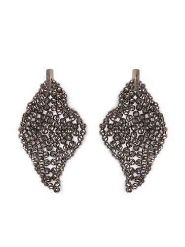 Sculptured Earrings - Brunello Cucinelli - Modalova