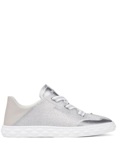 Diamond Light Leather Sneakers - Jimmy Choo - Modalova