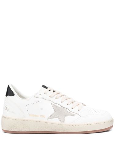 Ball Star Leather Sneakers - Golden Goose - Modalova