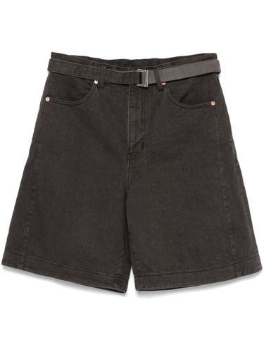 SACAI - Belted Denim Shorts - Sacai - Modalova