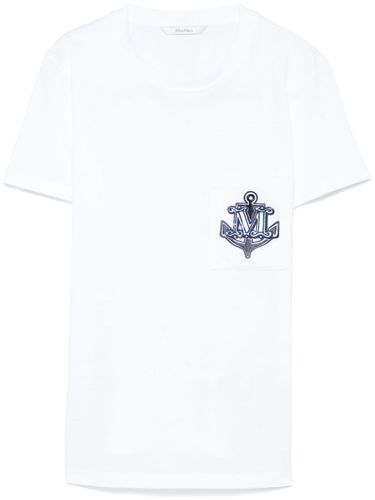 MAX MARA - Logo Cotton T-shirt - Max Mara - Modalova