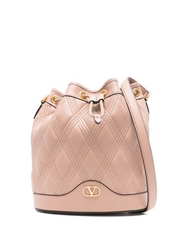 Quiltie 67 Leather Bucket Bag - Valentino Garavani - Modalova