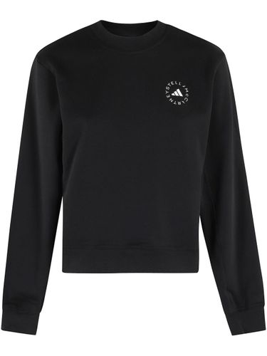 Logo Organic Cotton Sweatshirt - Adidas By Stella Mccartney - Modalova