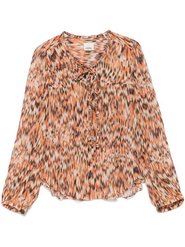 Ametissa Printed Cotton Top - Isabel Marant - Modalova