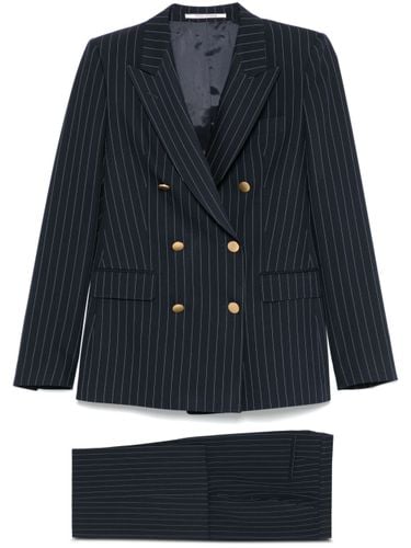 Striped Double-breasted Suit - Tagliatore - Modalova