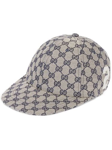 GUCCI - Hat With Monogram Texture - Gucci - Modalova