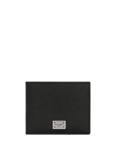 DOLCE & GABBANA - Leather Wallet - Dolce & Gabbana - Modalova