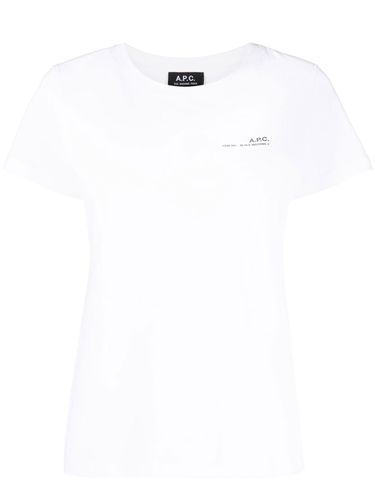 A.P.C. - Cotton T-shirt - A.P.C. - Modalova