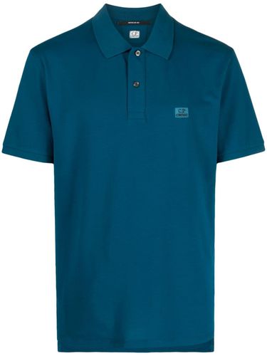 Regular Cotton Polo Shirt - C.p. company - Modalova