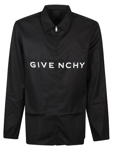 GIVENCHY - Logoed Cotton Shirt - Givenchy - Modalova