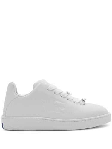 BURBERRY - Box Sneaker In Leather - Burberry - Modalova