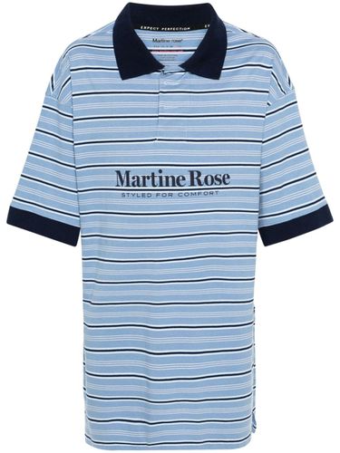 MARTINE ROSE - Cotton Polo Shirt - Martine Rose - Modalova