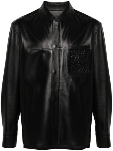 LOEWE - Leather Jacket - Loewe - Modalova