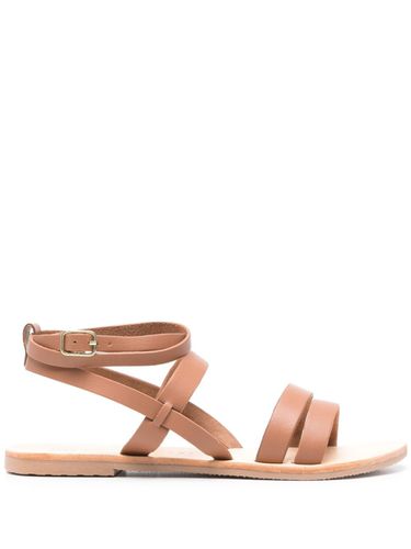 MANEBI - Leather Sandal - Manebi - Modalova